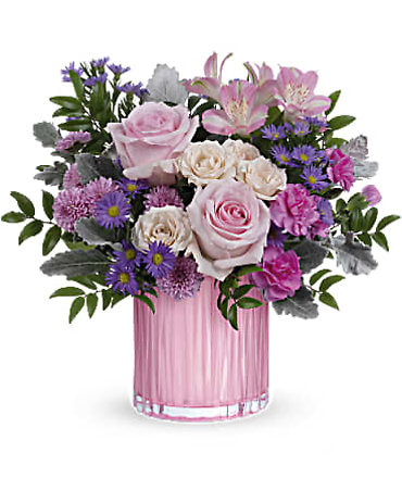Teleflora\'s Rosy Pink Bouquet