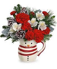 Teleflora\'s Send A Hug Sweet Frosty Bouquet